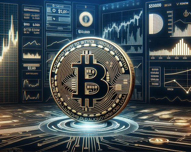 Биткоин демонстрирует рост, приближаясь к отметке в 70 000 долларов