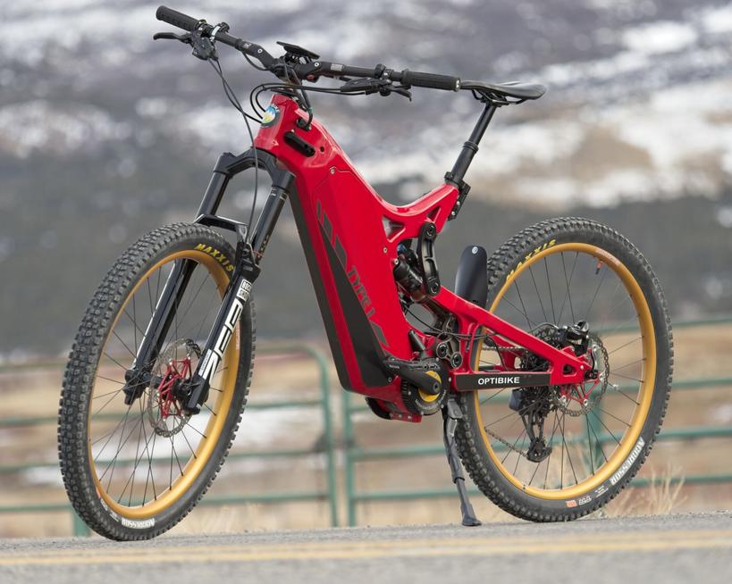 Аккумулятора не пожалели: представлен eMTB Optibike Riot